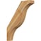 Ekena Millwork 6"W x 30"D x 38"H Funston Rough Sawn Knee Brace, Western Red Cedar BRC06X30X38FST00RWR - alternate 1